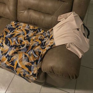 A-line dress with pockets